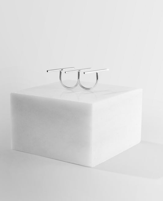 THREE LINE RING
