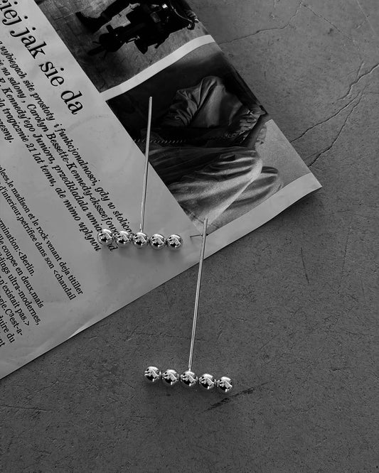 FIVE BALLS EARRINGS